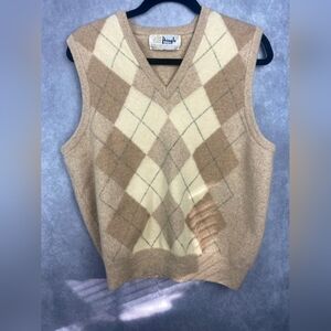 Pringle 44/XL 100% Lambswool  Sweater‎ Vest Scotland